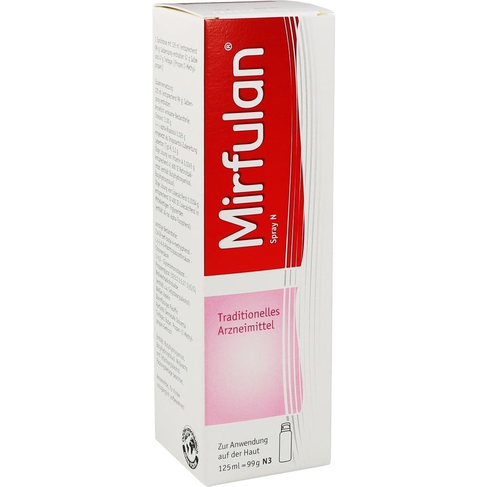 Eine weiße Arzneimittelverpackung mit rotem und rosa Design.
